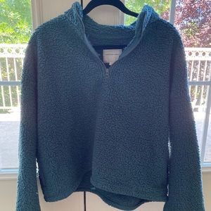 Fuzzy Quarter Zip Fleece